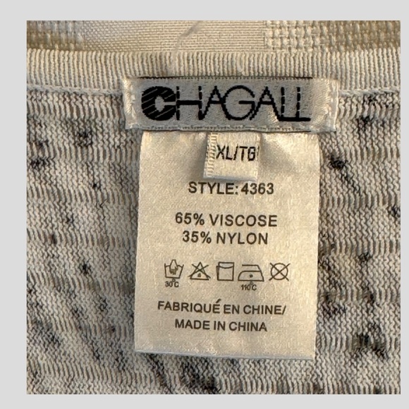 Chagall Women’s Blouse Size XL - Picture 11 of 14
